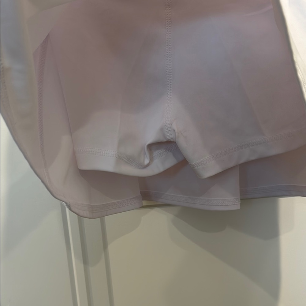 90 Degree By Reflex White Asymmetrical A-Line Mini Skirt - Picture 3 of 4